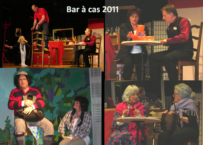 Le Bar à cas, 7 sketches